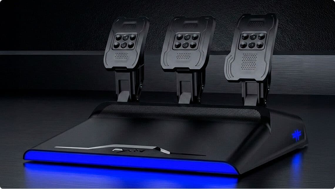 pedales de simulador